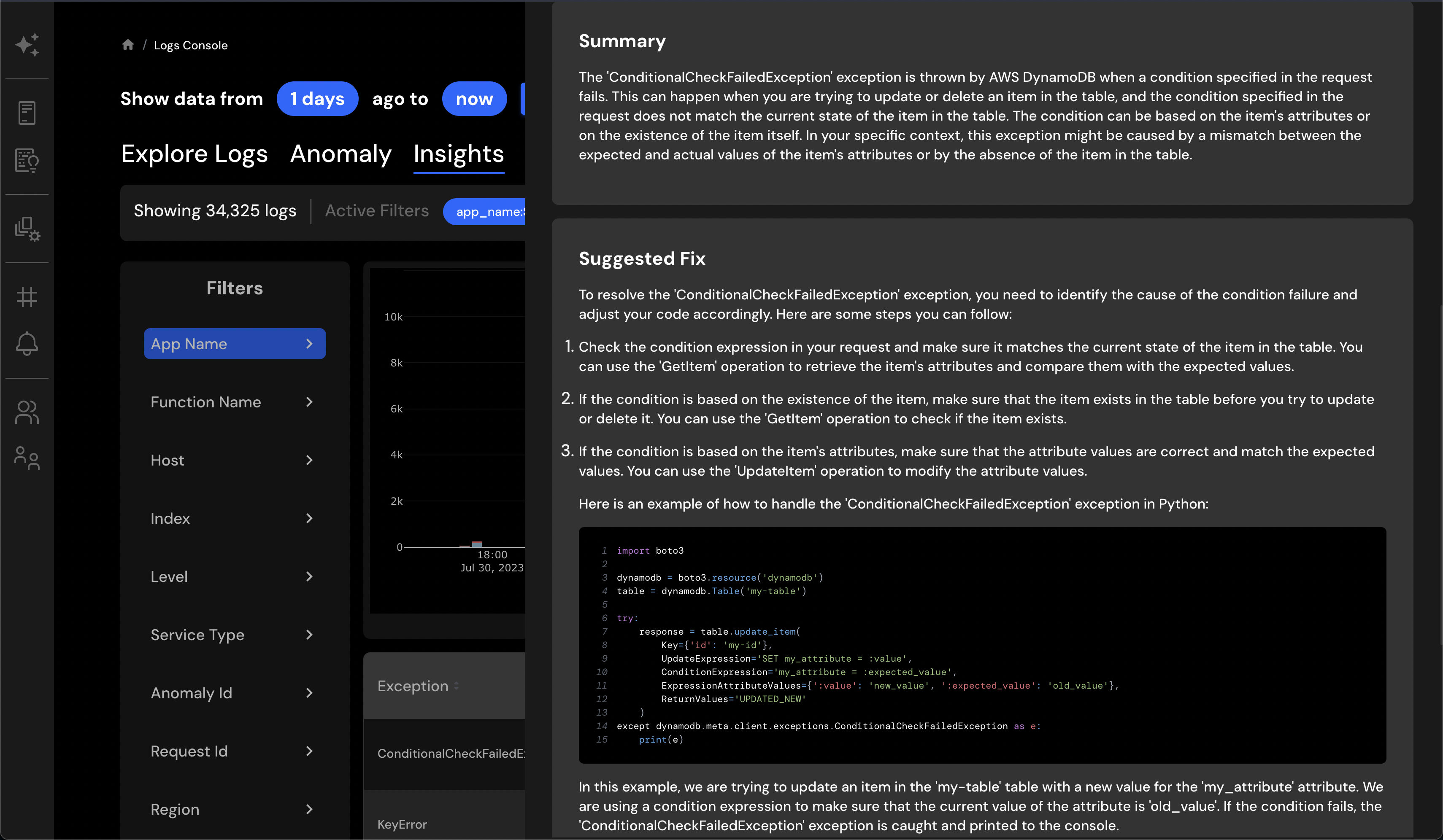 Logs Insights