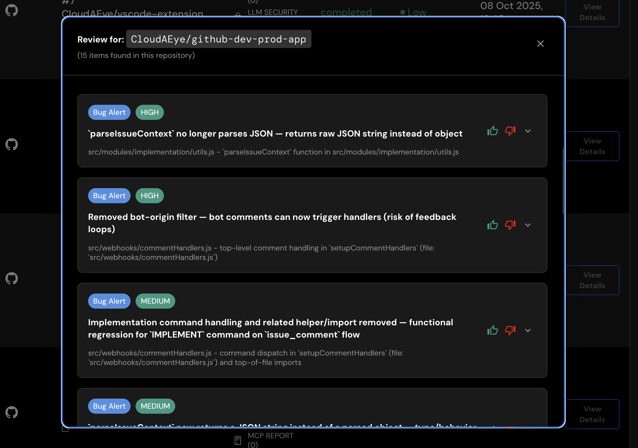 Code Review - Details