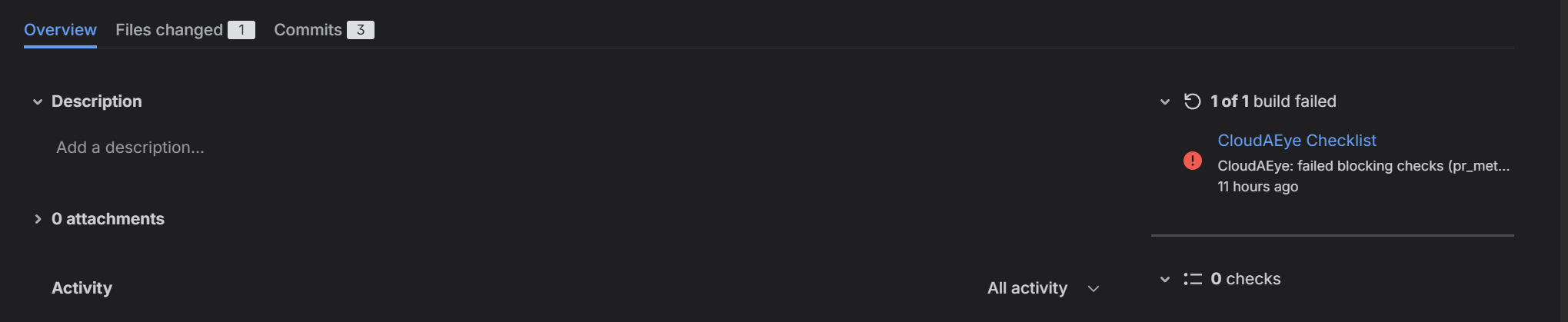 Bitbucket Commit Failure
